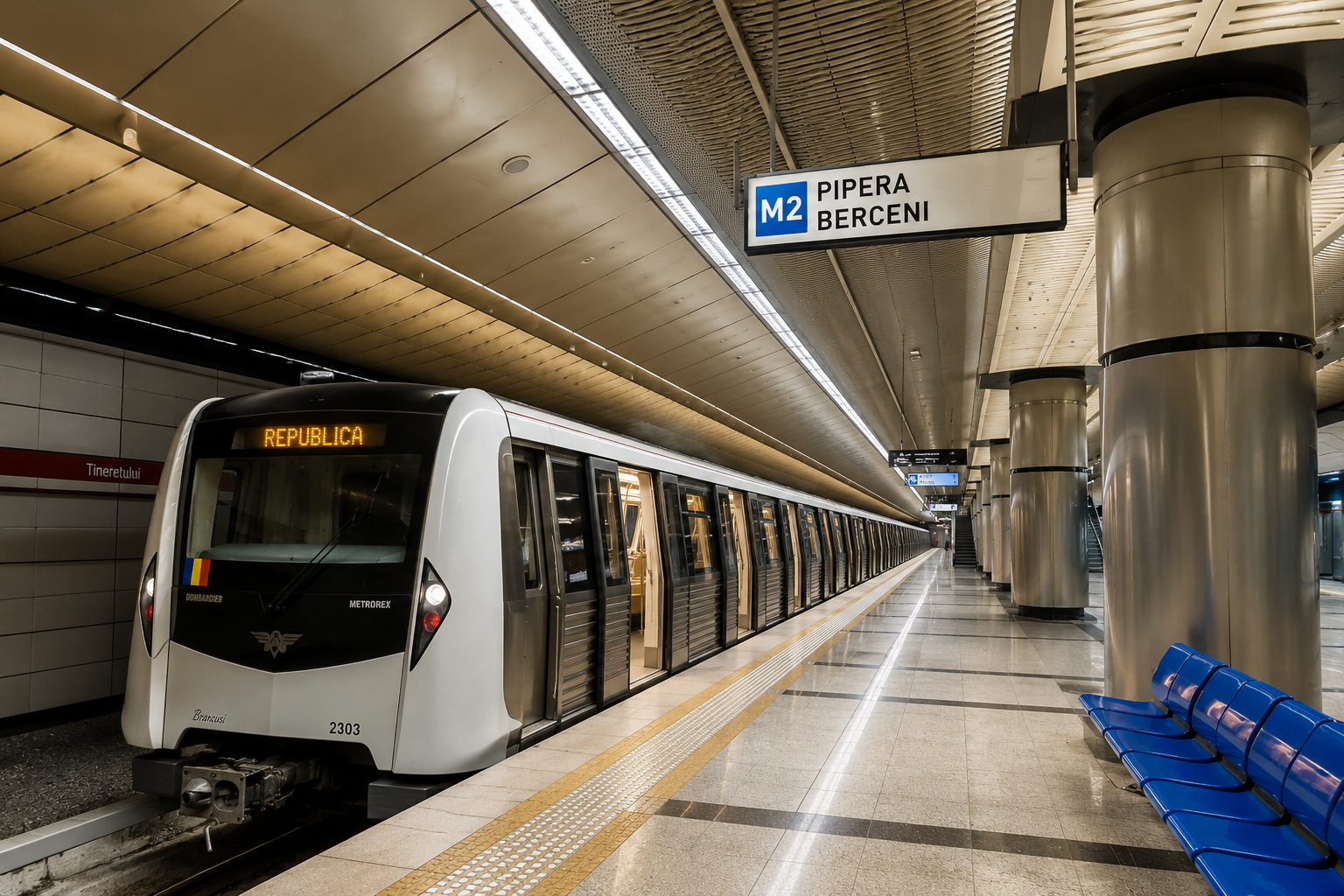 Bucharest Metro Station Project